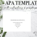 Apa Template With Instructions And Sample Paper 7Th Edition Throughout Apa 7Th Edition Sample Paper Template