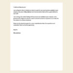 Application Letter Template For Any Position In Google Docs, Word Inside Application Letter Sample For Any Position Template