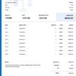 Attorney Invoice Template   Wave Invoicing Pertaining To Sample Attorney Invoice Template