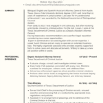 Attorney Resume Samples And Examples + Writing Tips With Lawyer Resume Template Sample