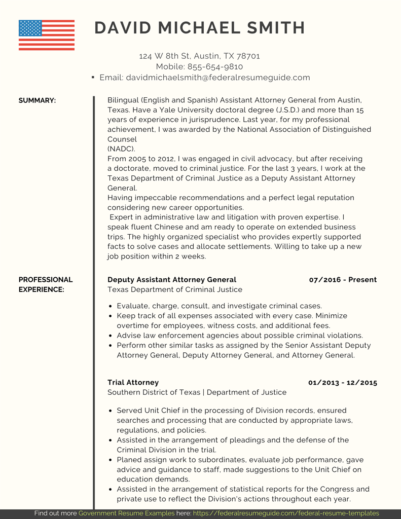 Attorney Resume Samples And Examples + Writing Tips with Lawyer Resume Template Sample