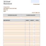 Bank Statement Template | Onlyoffice Throughout Sample Bank Statement Template