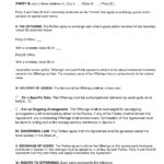 Barter Agreement Template In 2021 (Free Sample)   Cocosign Inside Sample Barter Agreement Template