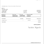 Basic Invoice Template   Simple And Free Download | Billdu With Sample Invoice Template Free