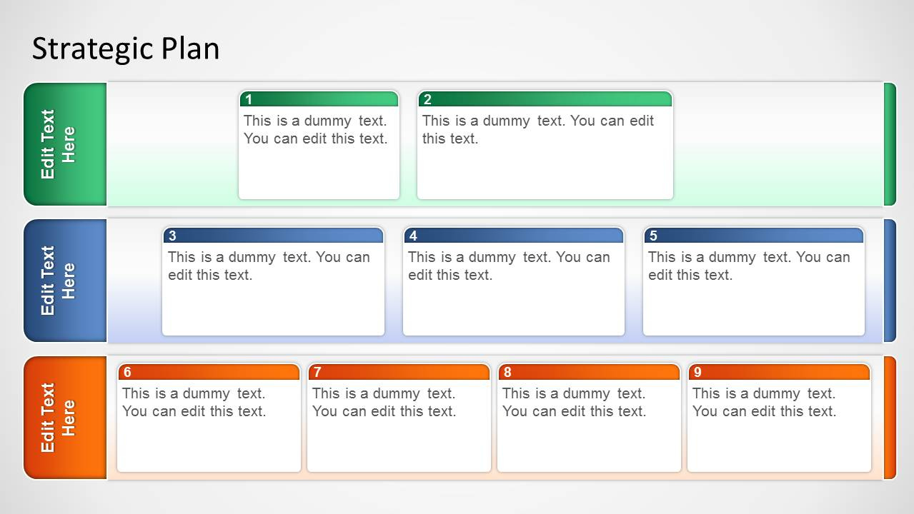 Basic Strategic Plan Template For Powerpoint with regard to Strategic Plan Template Sample Free