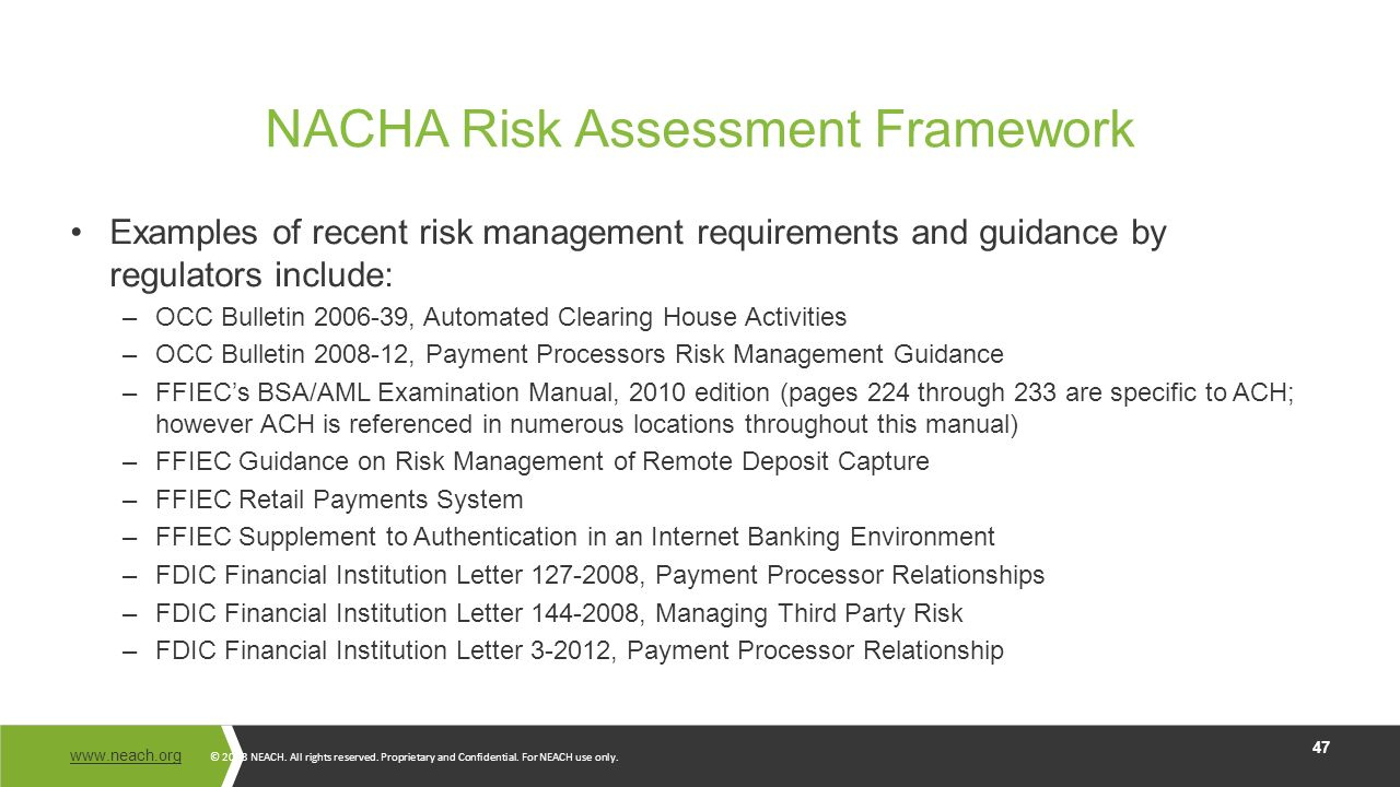 Bcac –Ach Risk Management - Ppt Video Online Download intended for Sample Ach Risk Assessment Template