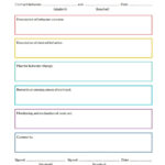 Behavior Contract Template   Teachervision Pertaining To Sample Behavior Contract Template