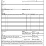 Bill Of Lading Template Excel   Fill Online, Printable, Fillable For Bol Sample Template