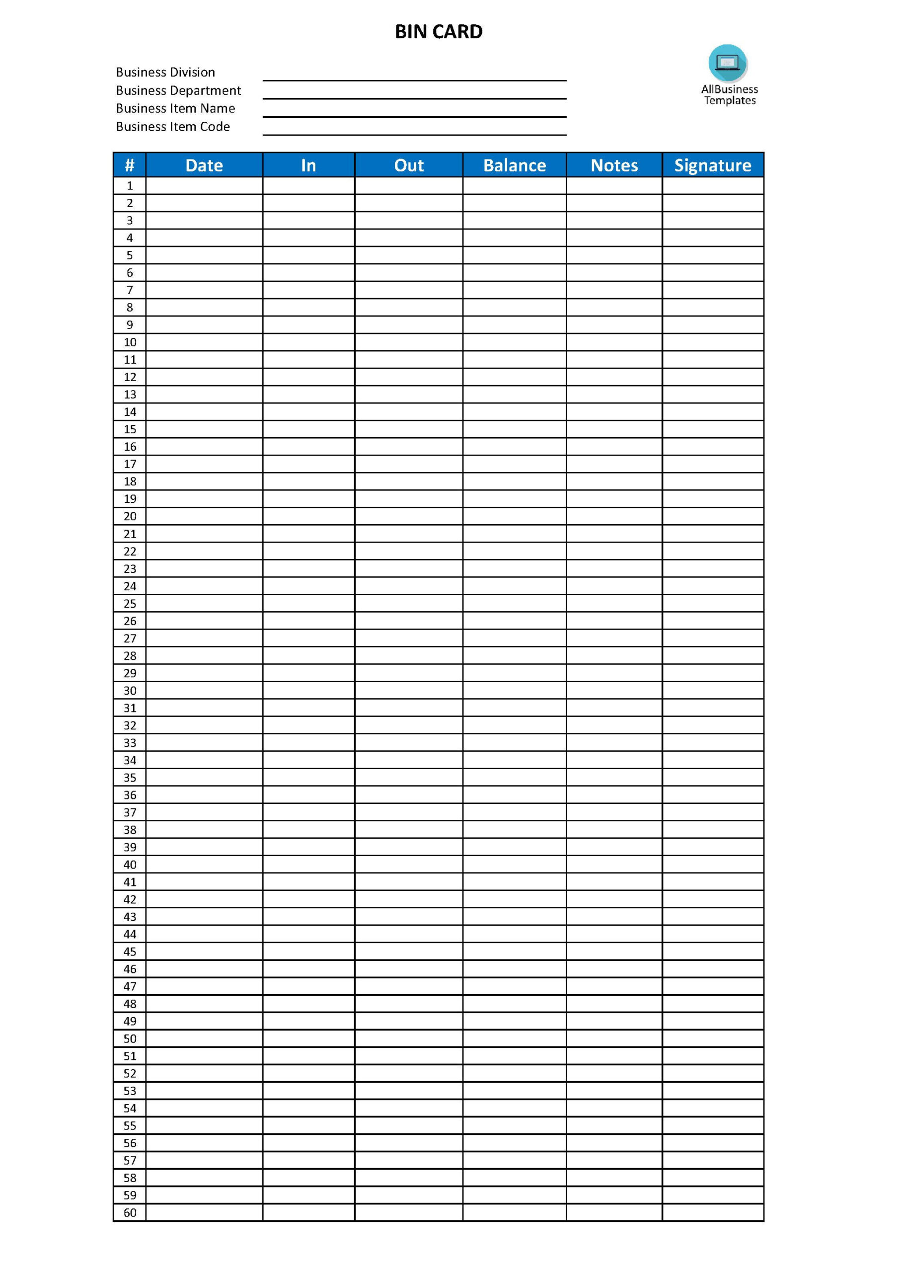 Bin Card Format Excel - Are You Managing A Store And Like To throughout Bin Card Sample Template