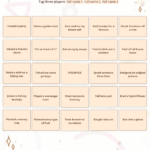 Bingo Card Template 1 | Onlyoffice Regarding Sample Bingo Card Template