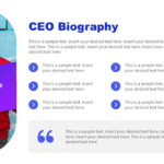 Biography Powerpoint Template For Work Biography Template Sample