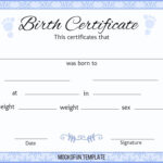 Birth Certificate Template   Mockofun Intended For Birth Certificate Sample Template