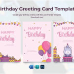 Birthday Card Templates In Publisher   Free Download | Template Pertaining To Birthday Card Sample Template