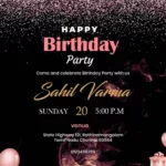 Birthday Invitation Template Create A Memorable Celebration Intended For Birthday Invitation Sample Template