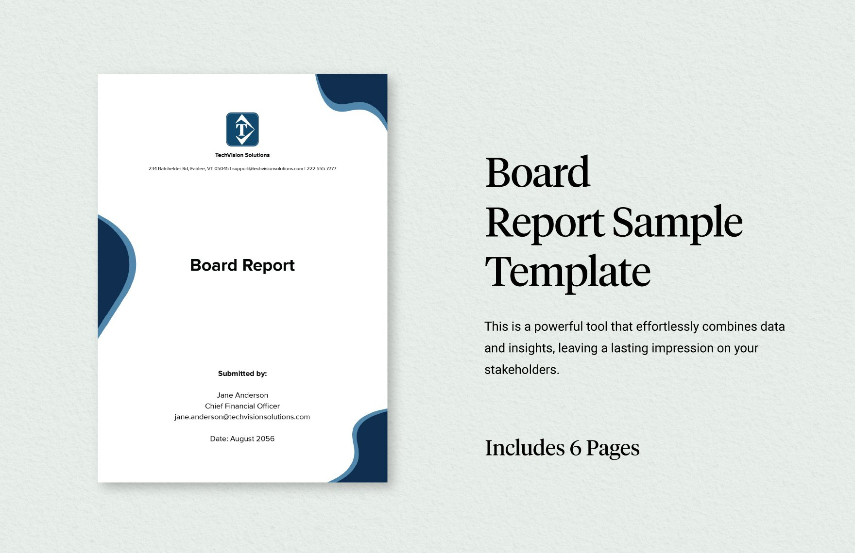 Board Report Sample Template In Word, Pdf, Google Docs - Download for Board Sample Template