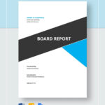 Board Report Template In Word, Pages, Google Docs   Download Regarding Board Report Sample Templates