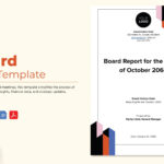 Board Report Template In Word, Pdf, Google Docs, Publisher Intended For Board Report Sample Templates