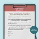 Book Press Release Template In Word, Google Docs   Download With Regard To Book Press Release Sample Template