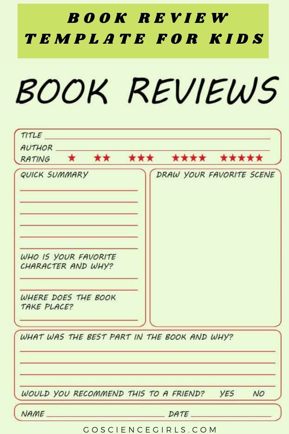 Book Review Templates For Free inside Book Review Sample Template