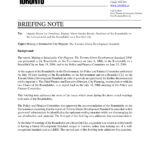 Briefing Note   9+ Examples, Format, Pdf With Regard To Briefing Paper Sample Template