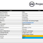 Bug Report Template For Excel (Free Download) In Bug Report Sample Template