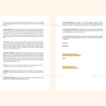 Business Agreement Between Two Parties Template In Word, Apple Pages For Sample Agreement Between Two Parties Template