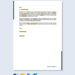 Business Apology Letter Template In Google Docs, Word, Pages Within Business Apology Letter Sample Template