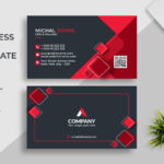 Business Card Template 6   Design Cuts In Visiting Card Sample Templates