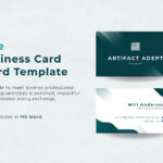 Business Card Templates In Word   Free Download | Template Inside Business Card Design Sample Templates