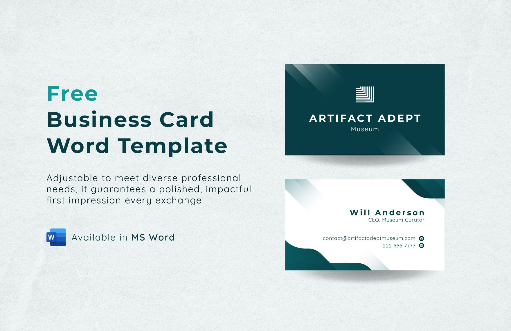 Business Card Templates In Word - Free Download | Template inside Business Card Design Sample Templates