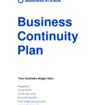 Business Continuity Plan Template 2024 [Download .Docx] | Business Inside Business Continuity Plan Sample Template