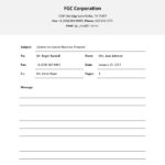 Business Fax Cover Sheet Template In Google Docs, Word, Pdf, Pages For Sample Fax Cover Sheet Template