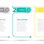 Business Info Graphic Design Number Options Template. Time Line Regarding Step Template With Circles And Numbers Sample