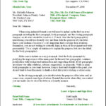 Business Letter Format – Formal Writing Sample, Template & Layout With Professional Writing Sample Template