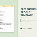 Business Profile Template In Word   Download | Template Intended For Business Profile Sample Template