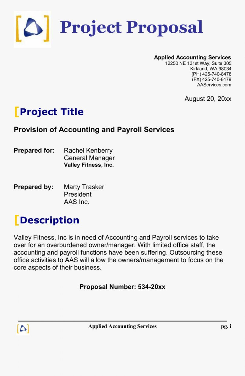 Business Project Proposal Template with Project Proposal Sample Template