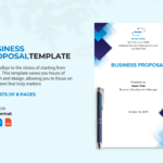 Business Proposal Template In Word, Pdf, Google Docs, Pages With Regard To Business Proposal Template Sample Free