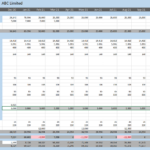 Cash Flow Excel Template Download From Xlteq With Cash Flow Sample Template