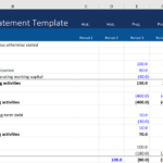 Cash Flow Statement Template   Free Download   Financial Edge With Cash Flow Sample Template