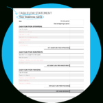 Cash Flow Statement Template | Xero Us Pertaining To Cash Flow Sample Template