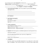 Catering Contract Template: Get Free Sample   Cocosign With Catering Contract Template Sample