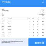 Catering Invoice Template   Wave Financial Inside Catering Invoice Sample Template