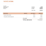 Catering Invoice Templates   Free & Editable | Billdu Inside Catering Invoice Sample Template