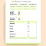 Catering Quote Template   Grn – Quote Templates Within Catering Quote Sample Template