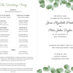 Catholic Wedding Program Template, Last Minute Catholic Wedding Throughout Catholic Wedding Program Template Sample