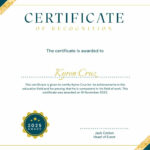 Certificate Of Appreciation | Free Certificate Template   Piktochart For Plaque Of Appreciation Template Sample