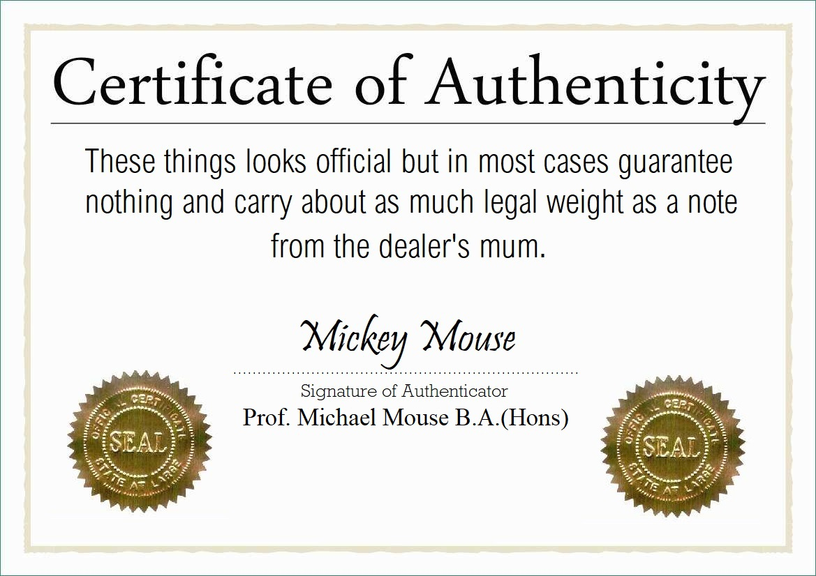 Certificate Of Authenticity Photography Template Expert Graphy with Certificate of Authenticity Sample Template