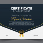 Certificate Of Completion Template – Graphicsfamily Inside Certificate Of Completion Template Sample