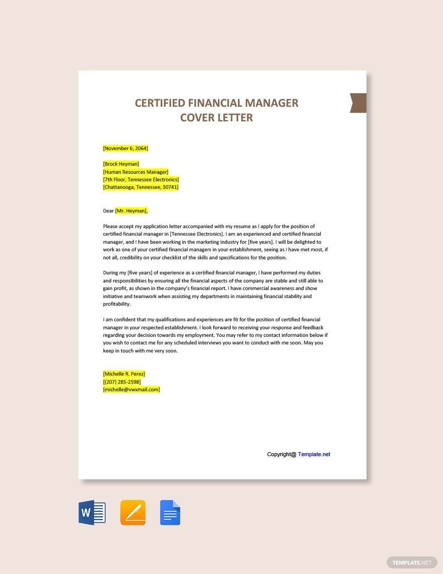 Certified Letter Templates In Word - Free Download | Template within Certified Letter Template Sample