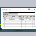 Change Log Template (Free Excel Download)   Projectmanager Inside Change Request Template Sample